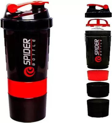 HouseOfCommon 500 ml Plastic Shaker(Pack of 2, Multicolor)