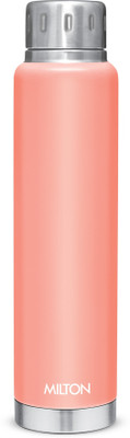 MILTON 750 ml Steel Flask(Pack of 1, Orange)