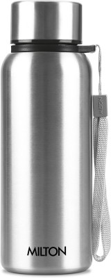 MILTON Brim 600 Stainless Steel Water Bottle, 560 ml, Silver 560 ml Bottle(Pack of 1, Silver, Steel)