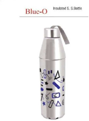 HETIZEM 1250 ml Steel Bottle(Pack of 1, Steel/Chrome)