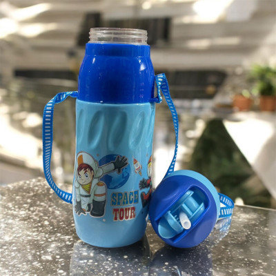 MOHIT STORE 500 ml Plastic, Stainless Steel Sipper(Pack of 1, Blue)