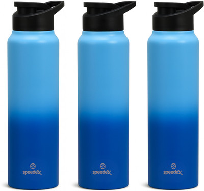 SPEEDEX 1000 ml Stainless Steel Sipper(Pack of 3, Blue)