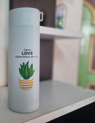 Fabmart 400 ml Glass Bottle(Pack of 1, Light Blue)