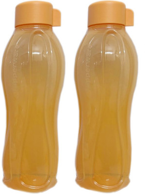 TUPPERWARE 1000 ml Plastic Bottle(Pack of 2, Orange)