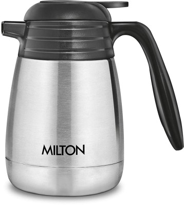 MILTON Thermosteel Carafe 600 Ml 600 ml Flask(Pack of 1, Silver, Steel)