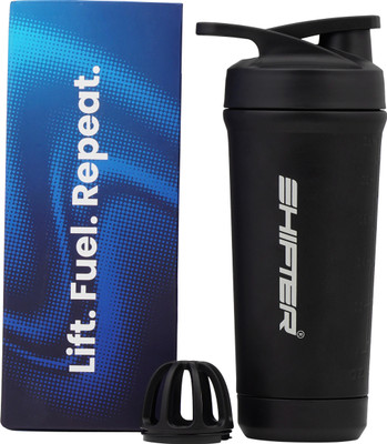 SHIFTER 750 ml Steel Shaker(Pack of 1, White)