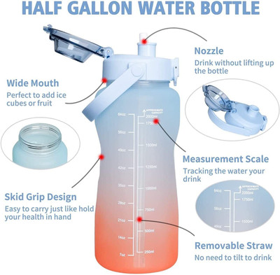 vedvit 2000 ml Plastic Bottle(Pack of 1, Multicolor)