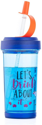 Kerforaa 500 ml Plastic Bottle(Pack of 1, Blue)