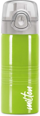 MILTON Vogue 500 Stainless Steel Water Bottle, Parrot Green 490 ml Bottle(Pack of 1, Green, Steel)