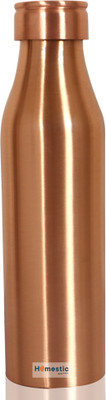 HOMESTIC by Kuber Industries 1000 ml Copper Bottle(Pack of 1, Brown)