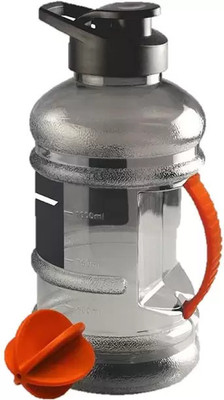 KinKart Gym Water Sports Gallon Bottle 1.5 Litre With Mixer - 1500 ml Shaker(Pack of 1, Orange, Plastic)
