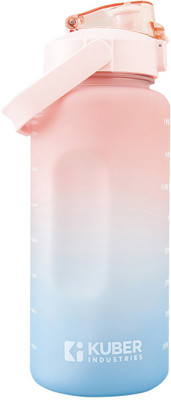 KUBER INDUSTRIES 2000 ml Plastic Bottle(Pack of 1, Pink)