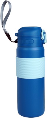 PROBOTT Thermosteel Trek Hot and Cold Vacuum Flask 600 ml Flask(Pack of 1, Blue, Steel)