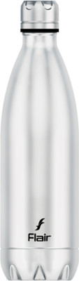 FLAIR 500 ml Steel Bottle(Pack of 1, Black)