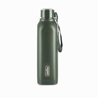 cello 500 ml Steel Bottle(Pack of 1, Green)
