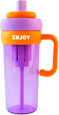 Elite Commerce 600 ml Plastic Sipper(Pack of 1, Purple)