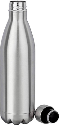 Wrixty 750 ml Stainless Steel Bottle(Pack of 1, Silver)