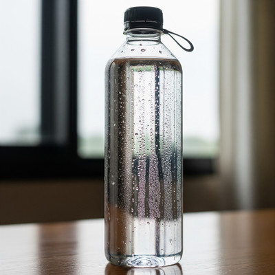 ORMAN 200 ml Plastic Bottle(Pack of 1, Black)