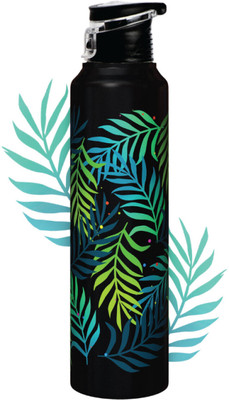 SPEEDEX 1000 ml Steel Bottle(Pack of 1, Black, Green)