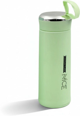 Gunatit Ventures 400 ml Plastic, Glass Bottle(Pack of 1, Green)