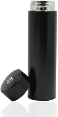 THE SILVERMADE 500 ml Steel Sipper(Pack of 1, Black)