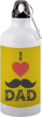 COLOR YARD 600 ml Aluminium Sipper(Pack of 1, White)