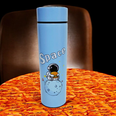 Raj Gifts HouseHold_LED_Bottles_Unique_HH017 500 ml Bottle(Pack of 1, Blue, Steel)