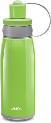 MILTON bravo 400ml 400 ml Bottle(Pack of 1, Green, Steel)