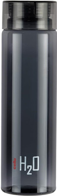 cello 1000 ml Plastic Bottle(Pack of 1, Black)