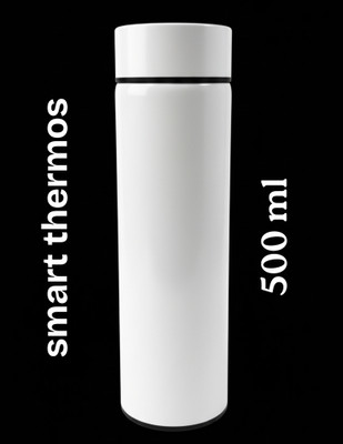 RPTRENDINGSTORE 500 ml Stainless Steel Bottle(Pack of 1, White)