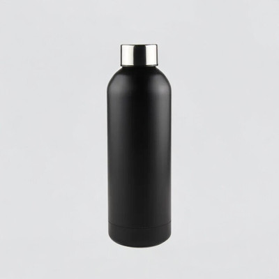 3D METRO SUPER STORE 750 ml Steel Flask(Pack of 1, Black)