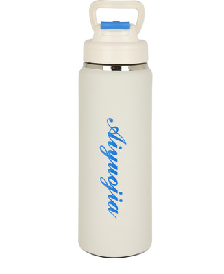 Home-pro 800ml Hot & Cold Thermosteel Premium Vaccum Flask Bottle with Handle 800 ml Flask(Pack of 1, White, Steel)