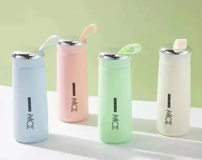 Nysha 400 ml Glass Bottle(Pack of 1, Multicolor)