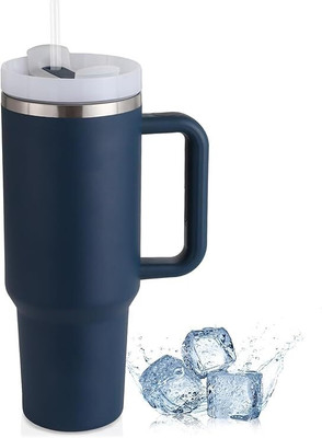 Hugsncuddles 1200 ml Steel Sipper(Pack of 1, Blue)