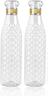 Elecsera 1000 ml Plastic Bottle(Pack of 2, White)