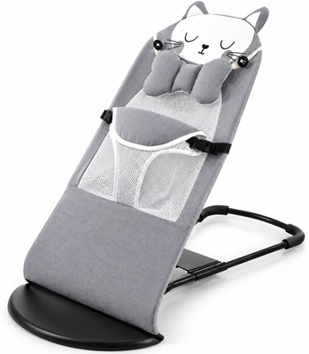 Bajrang Portable Baby Bouncer Chair for Newborn Baby | Removable & Washable Cushion, Rocker and Bouncer(Multicolor)