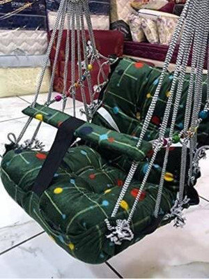 KD CREATION big size -2 Cotton Swing for Kids Baby's Children swing 1-6 Years Swings(Green)