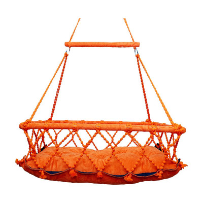 HURF ENTERPRISES New Born Baby Swing for Kids Palana Jhula Swings(Orange)