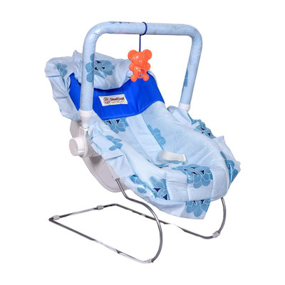 baby tone SUPER BOUNCER CUM ROCKER AND CARRY COT Rocker and Bouncer(Multicolor)