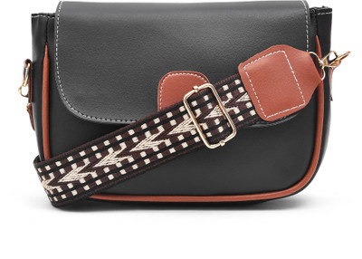 Stylishsslerion Black Sling Bag Stylish Crossbody Purse With Adjustable Strap