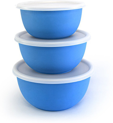 Zaib Steel, Polypropylene Utility Container  - 500 ml, 750 ml, 1250 ml(Pack of 3, Blue)