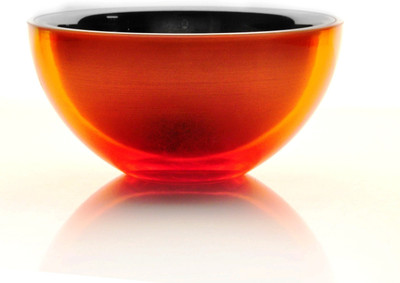 Hi Lisa Plastic Serving Bowl Party bowl(Pack of 1, Orange)