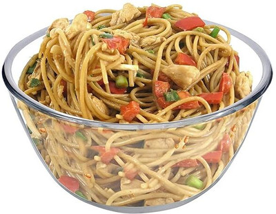 dimon Glass Serving Bowl 1000ml Glass Mixing & Baking(Pack of 1, Clear)