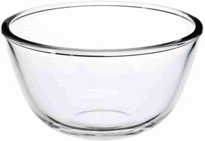 Armin Glass Vegetable Bowl(Pack of 2, Clear)