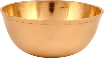 Gyarsilal's Brass Dessert Bowl Brass Pital NR Katori Bowl Heavy Sheet 150 ML(Pack of 1, Gold)