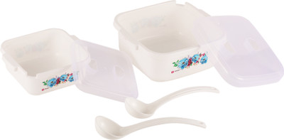 Urban Magic Plastic Storage Bowl(Pack of 2, Multicolor)