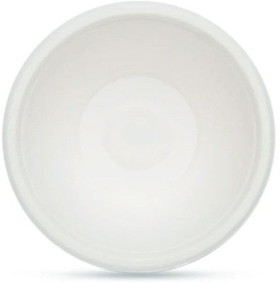 EZEE Sugarcane Bagasse Soup Bowl Disposable(Pack of 10, White)