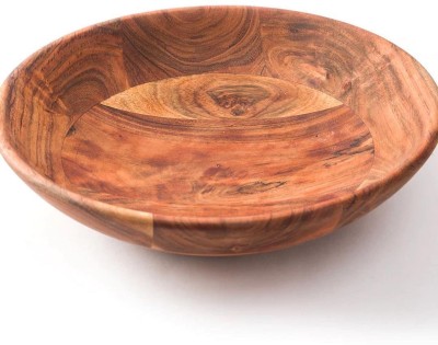 Serein Wooden Salad Bowl(Pack of 1, Brown)