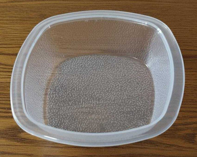 Daiji Plastic Salad Bowl Unbreakable Snacks Bowl(Pack of 6, Clear)