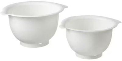 VARIERA Plastic Soup Bowl(Pack of 2, White)